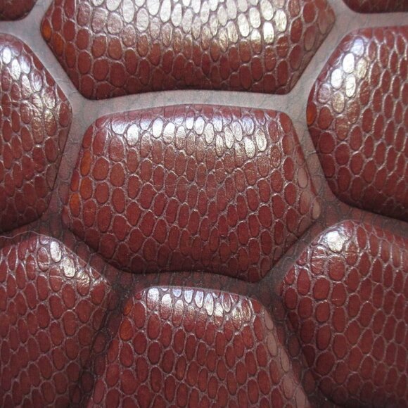 NWT STAUD Tortuga Handheld Bag in Mahogany Clover Turtle Bag Purse $350 - Picture 4 of 13